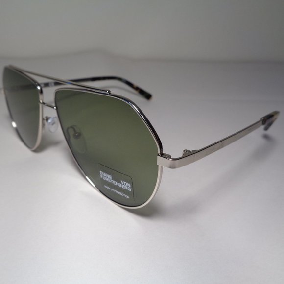 Diane von Furstenberg ARIA Silver New Sunglasses main image 9
